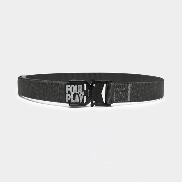 Adjustable Nylon Web Belt - (Grey)
