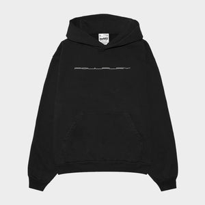 RM-0187 Logo Hoodie - (Black)