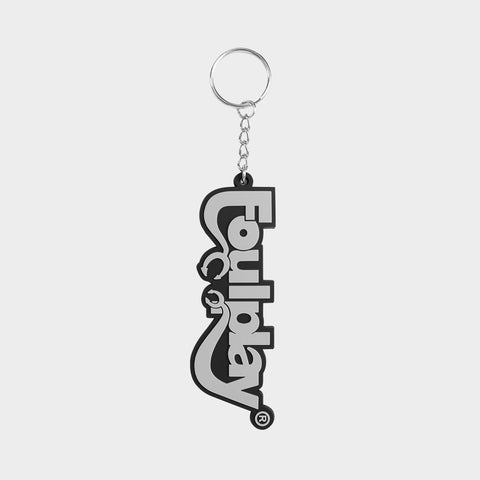 Wordmark PVC Key Chain - (Black)