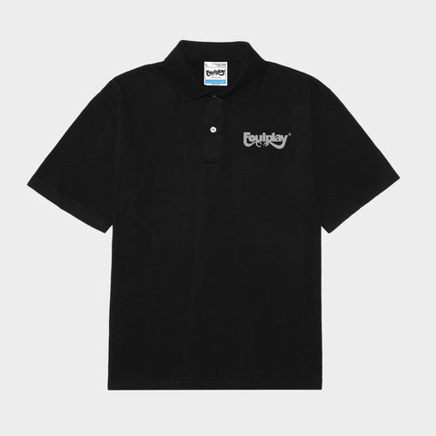 Wordmark Polo - (Black)