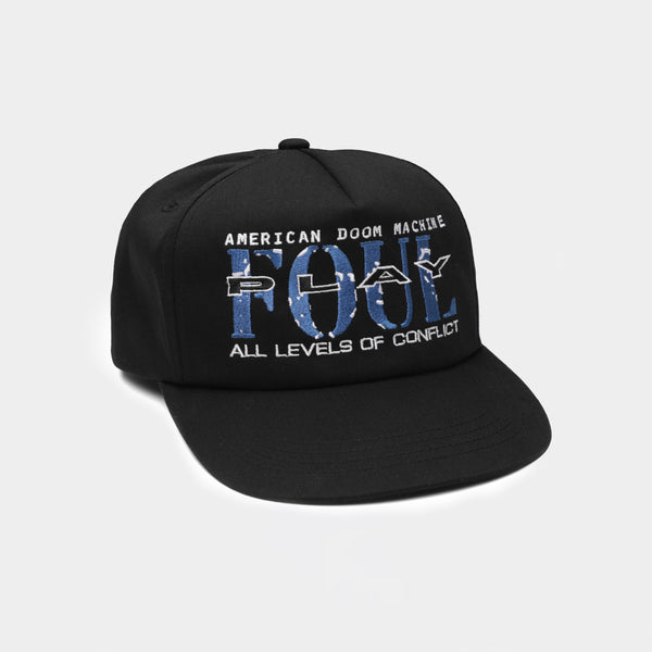 Levels Of Conflict 5-Panel Cap - (Black)