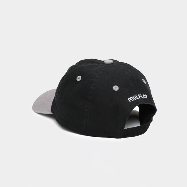 Wordmark 6-Panel Cap - (Black/Grey)