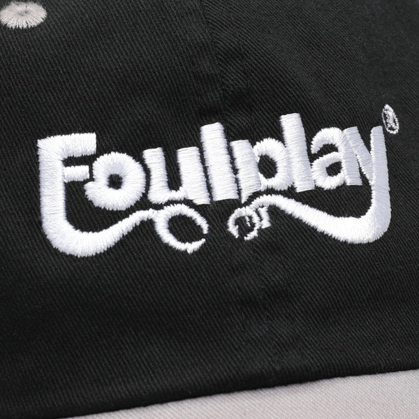 Wordmark 6-Panel Cap - (Black/Grey)