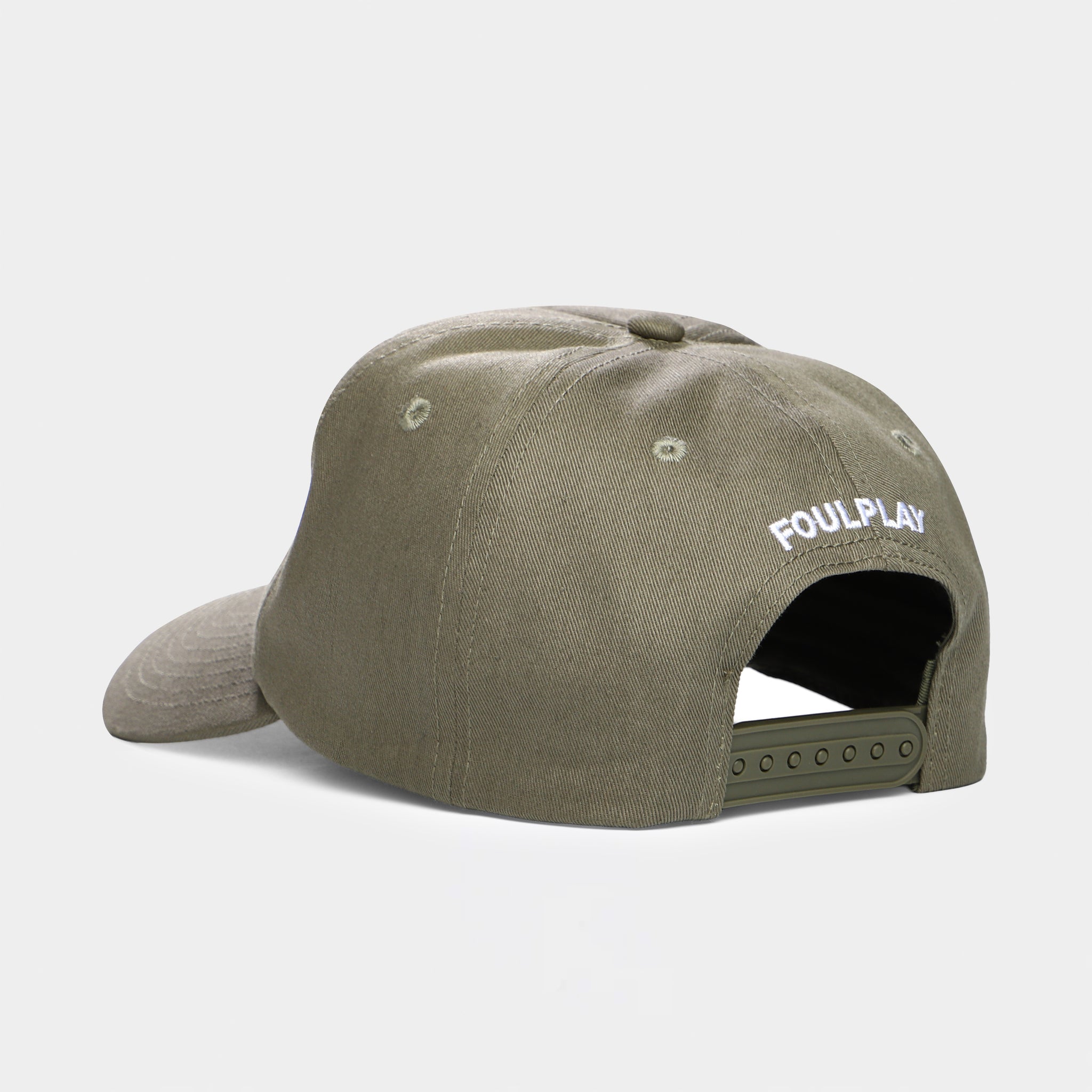Hacker 5-Panel Cap - (Olive) – Foulplay®