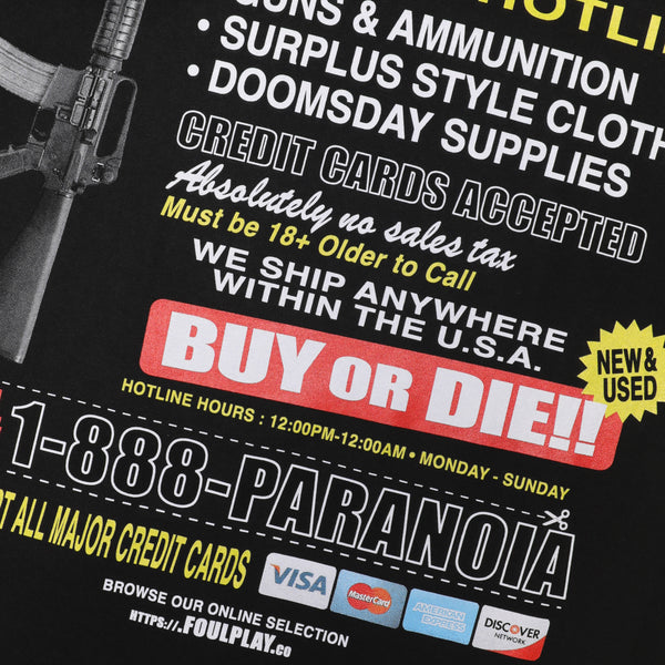 Armory Hotline T-Shirt - (Black)