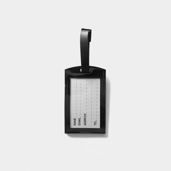 Wordmark Luggage Tag - (Black)