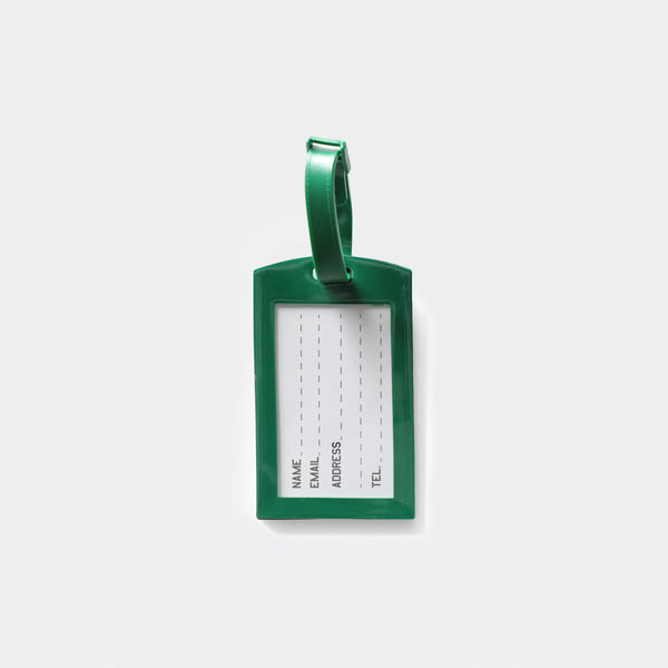 Wordmark Luggage Tag - (Green)