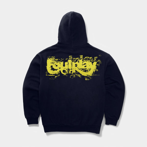 Stamp Logo Hoodie - (Navy)