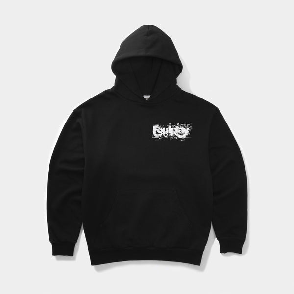 Stamp Logo Hoodie - (Black)