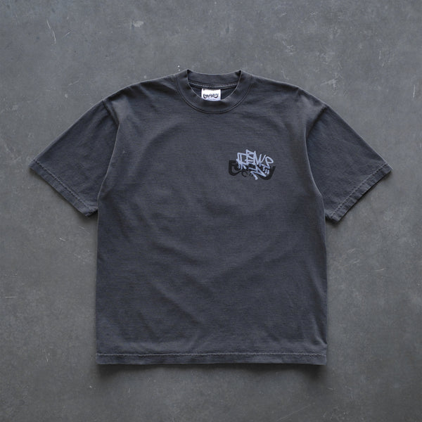 Foulplay X Remio Logo T-Shirt - (Vintage Black)