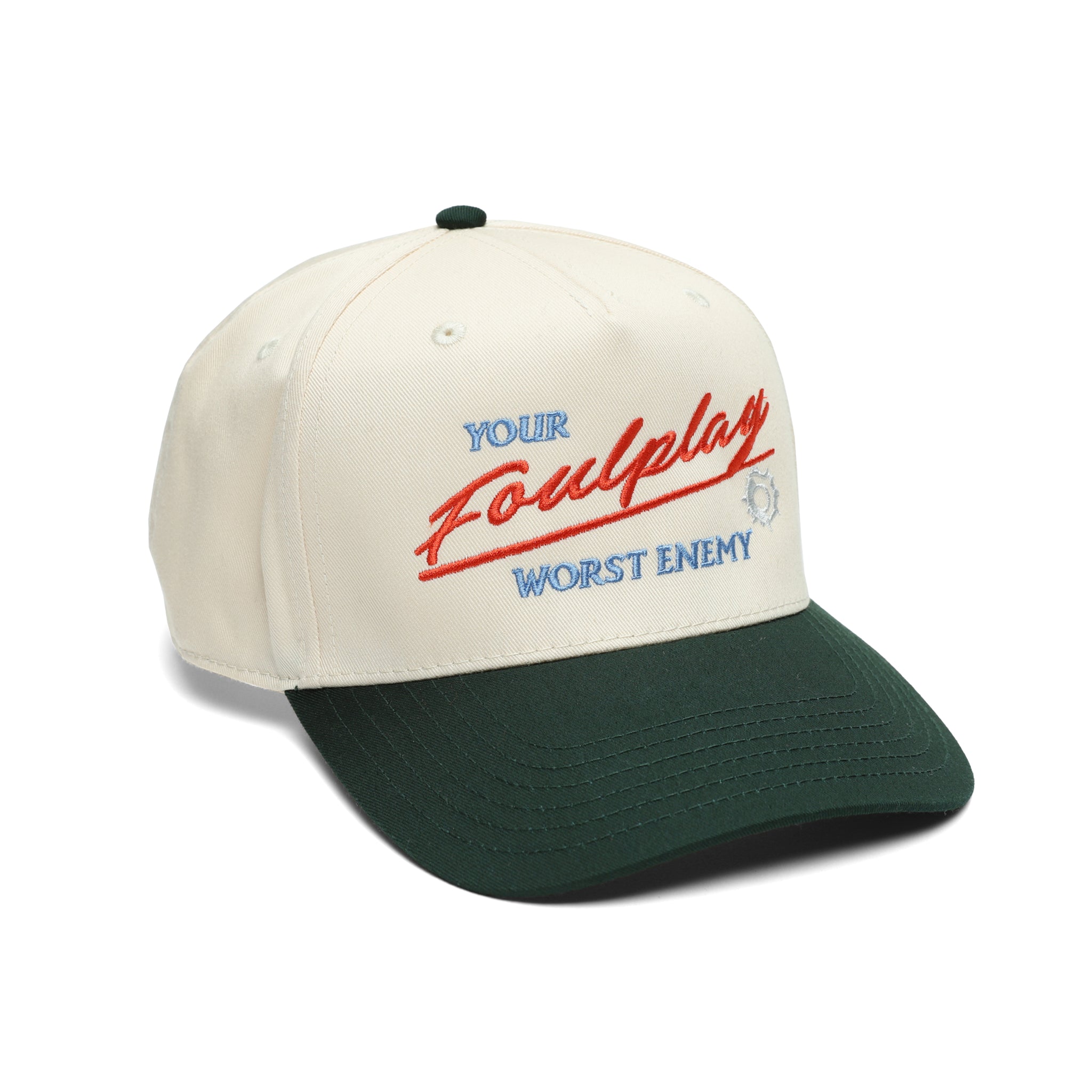Worst Enemy 5-Panel Hat - (Natural / Green)