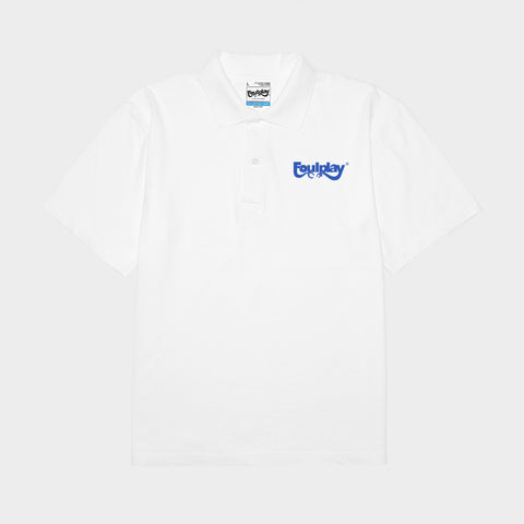 Wordmark Polo - (White)