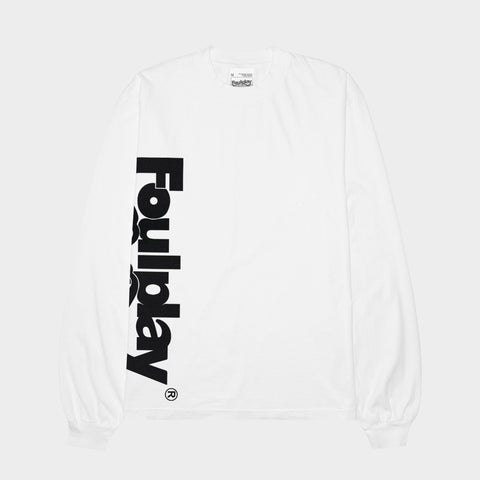 Logo Long Sleeve - (White)