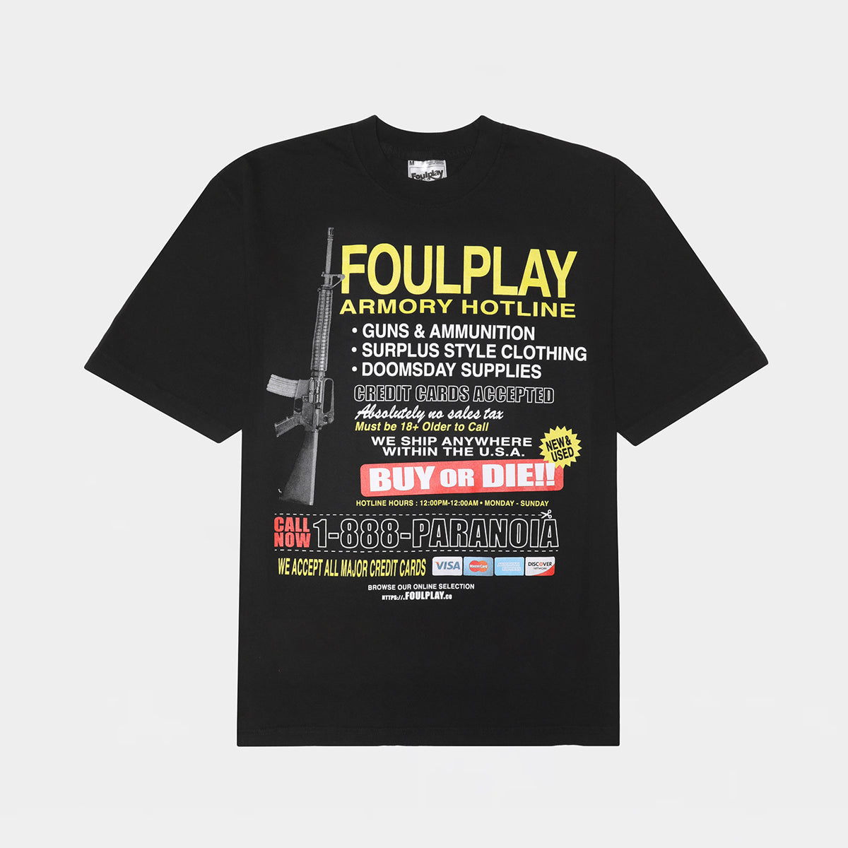 Armory Hotline T-Shirt - (Black)