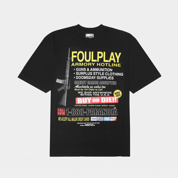 Armory Hotline T-Shirt - (Black)