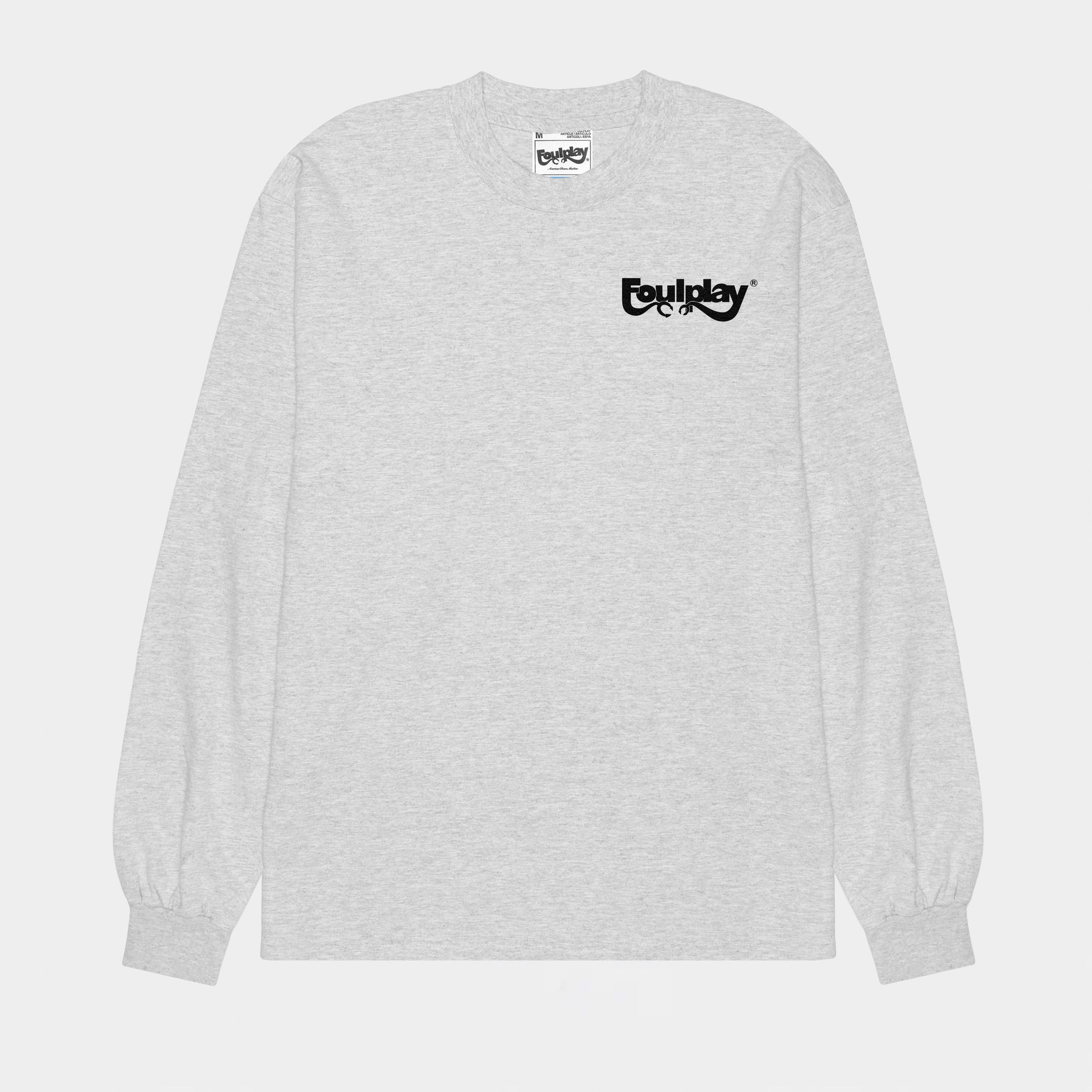 2-Hit Logo Long Sleeve - (Ash)