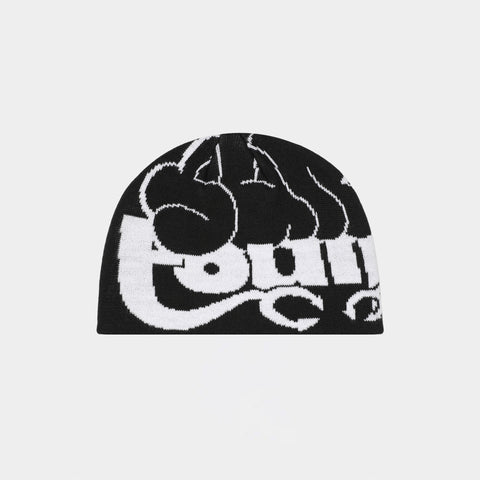 Logo Lock Up Skully - (Black/White)