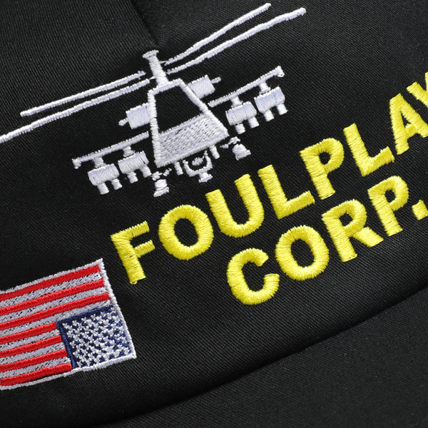 Foulplay Corp. 5-Panel Cap - (Black)
