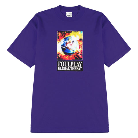 Global Threat T-Shirt - (Purple)