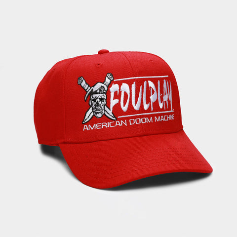 Mercenary 6-Panel Cap - (Red)
