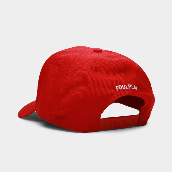 Mercenary 6-Panel Cap - (Red)