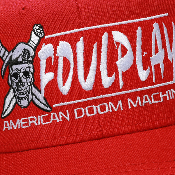 Mercenary 6-Panel Cap - (Red)