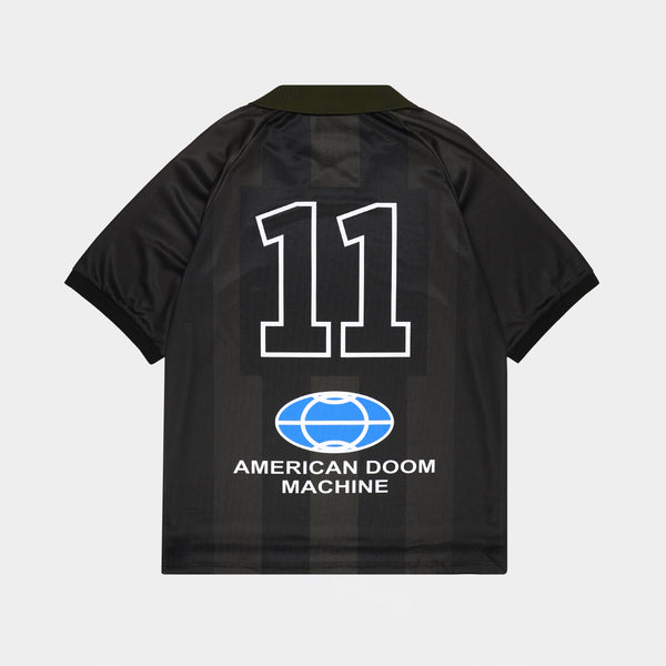 Doom Machine Futbol Top - (Black)