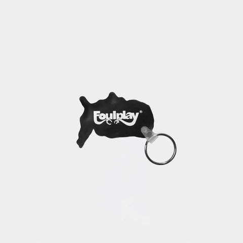 Wordmark Key Chain - (Black)