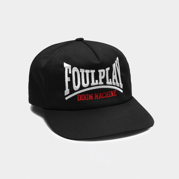 Heavyweight 5-Panel Cap - (Black)