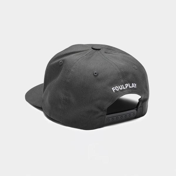 Heavyweight 5-Panel Cap - (Grey)