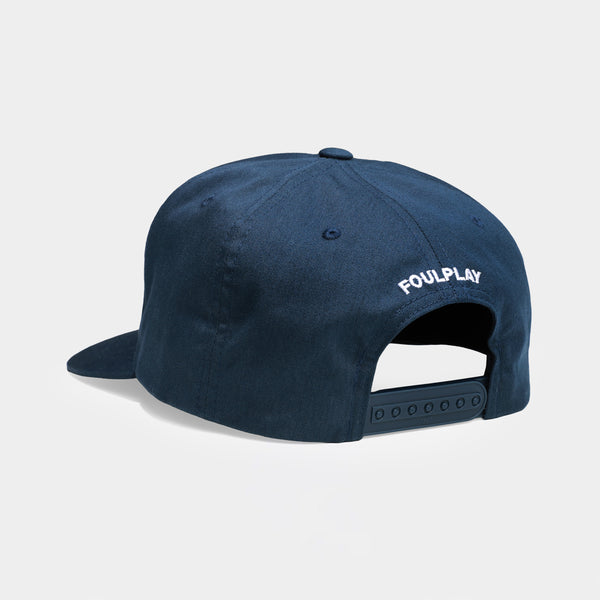 Migraine 5-Panel Cap - (Navy)