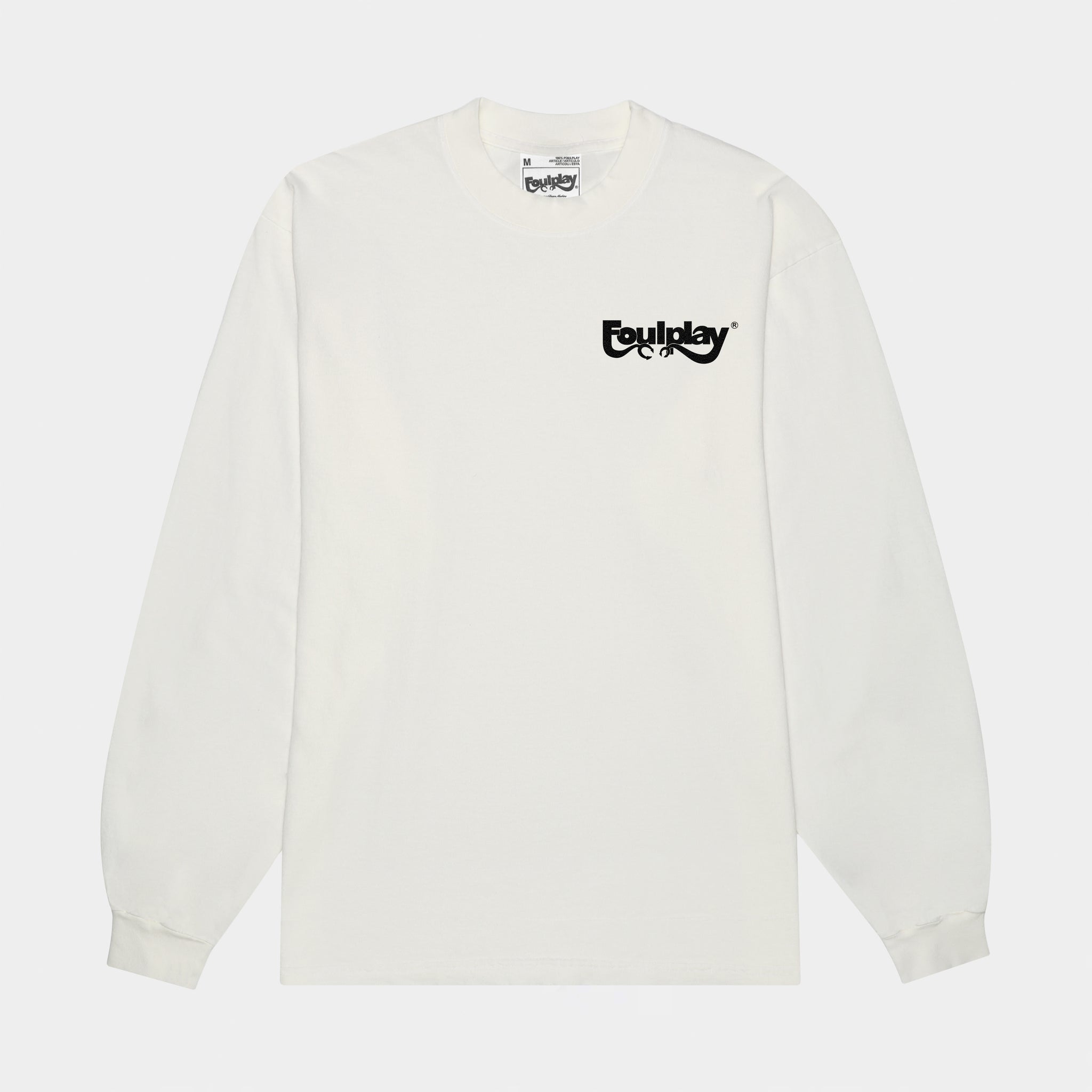 2-Hit Logo Long Sleeve - (Off White)