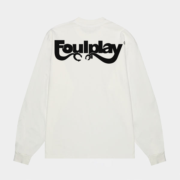 2-Hit Logo Long Sleeve - (Off White)