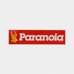 Paranoia Bumper Sticker
