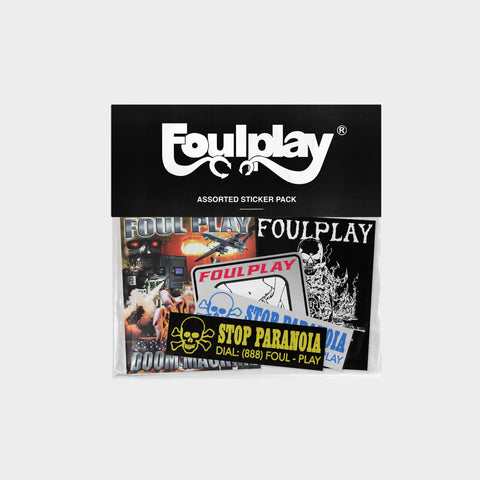 Foulplay Assorted Sticker Pack