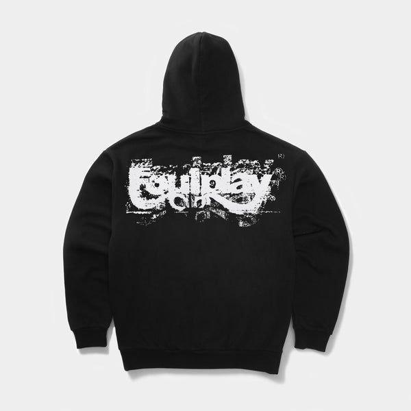 Stamp Logo Hoodie - (Black)