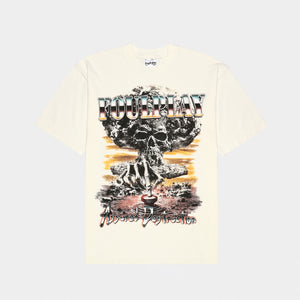 Big Red Button T-Shirt - (Off White)