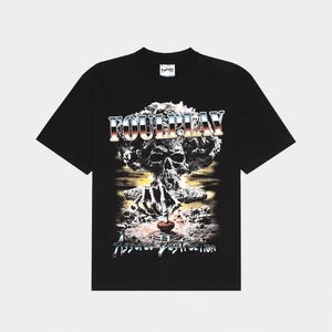 Big Red Button T-Shirt - (Black)