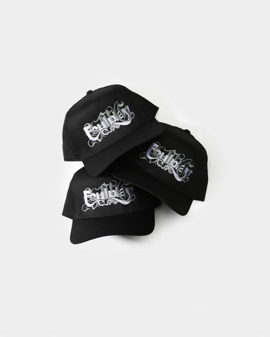 Logo Lock Up 5-Panel Cap - (Black)