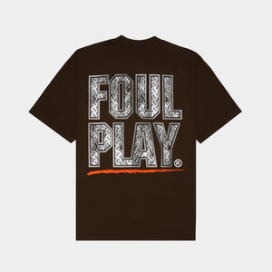 SmackDown 2-Hit Logo T-Shirt - (Brown)