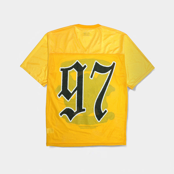 Against Authority Football Top - (Gold)